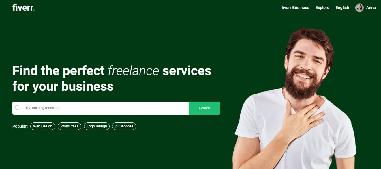Fiverr UI